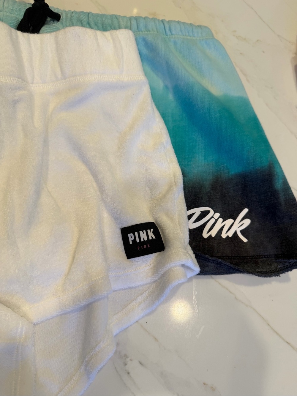 PINK Victoria's Secret Set of 2 Shorts Terry & Cotton Size Medium